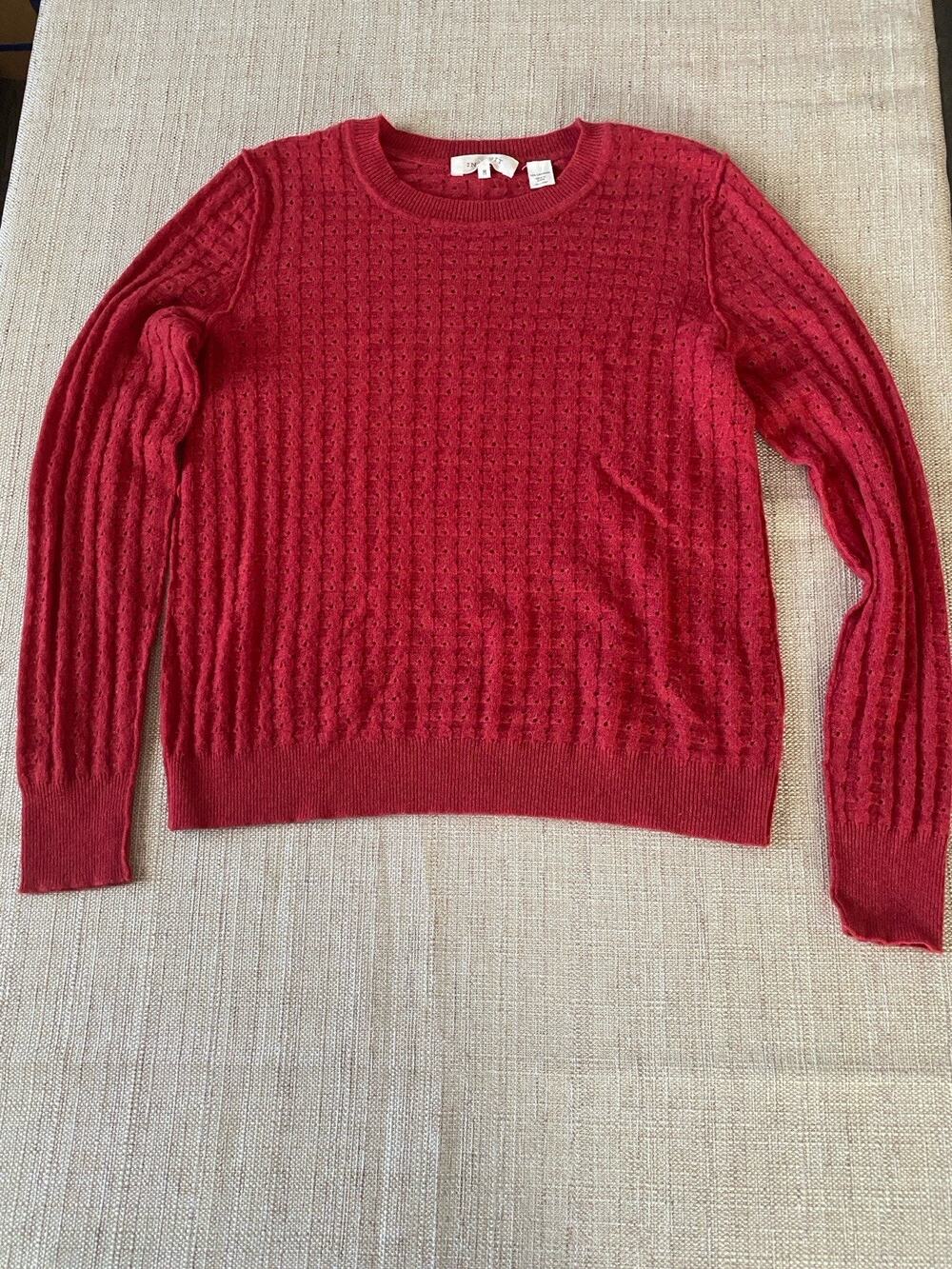 Inhabit Cashmere Sweater Red Size M